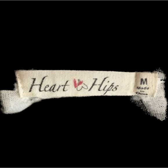 Hearts and Hips fiona blouse button up white, size small. - Picture 9 of 10